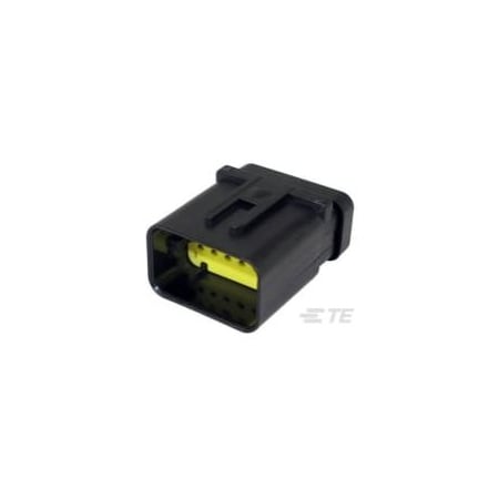 Te Connectivity Combination Line Connector, 12 Contact(S), Female, Crimp Terminal 776438-3